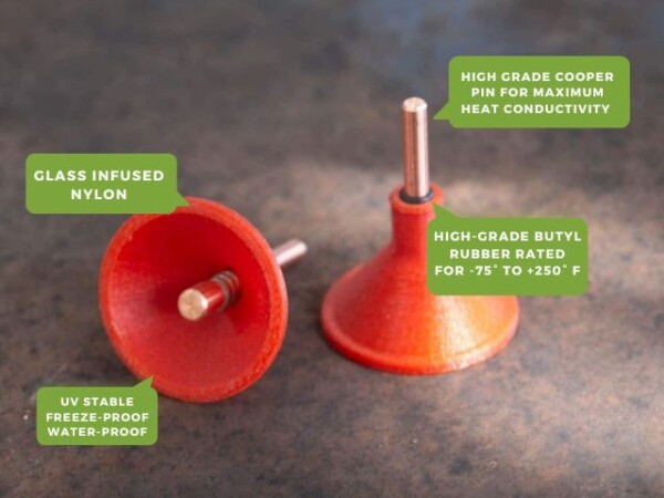 Features of Freeze Guard Poultry Nipple V3
