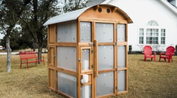 Roost & Root - Stand-Up Chicken Coop