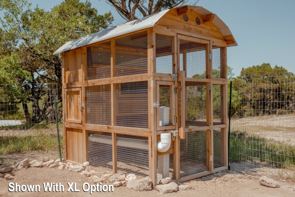 RoundTop StandUp Chicken Coop Small WalkIn Roost & Root