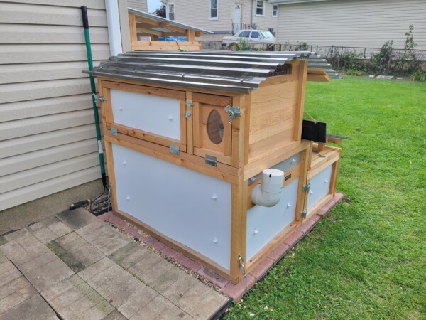 Customer Owned Starter Chicken Coop with Optional Storm Panels
