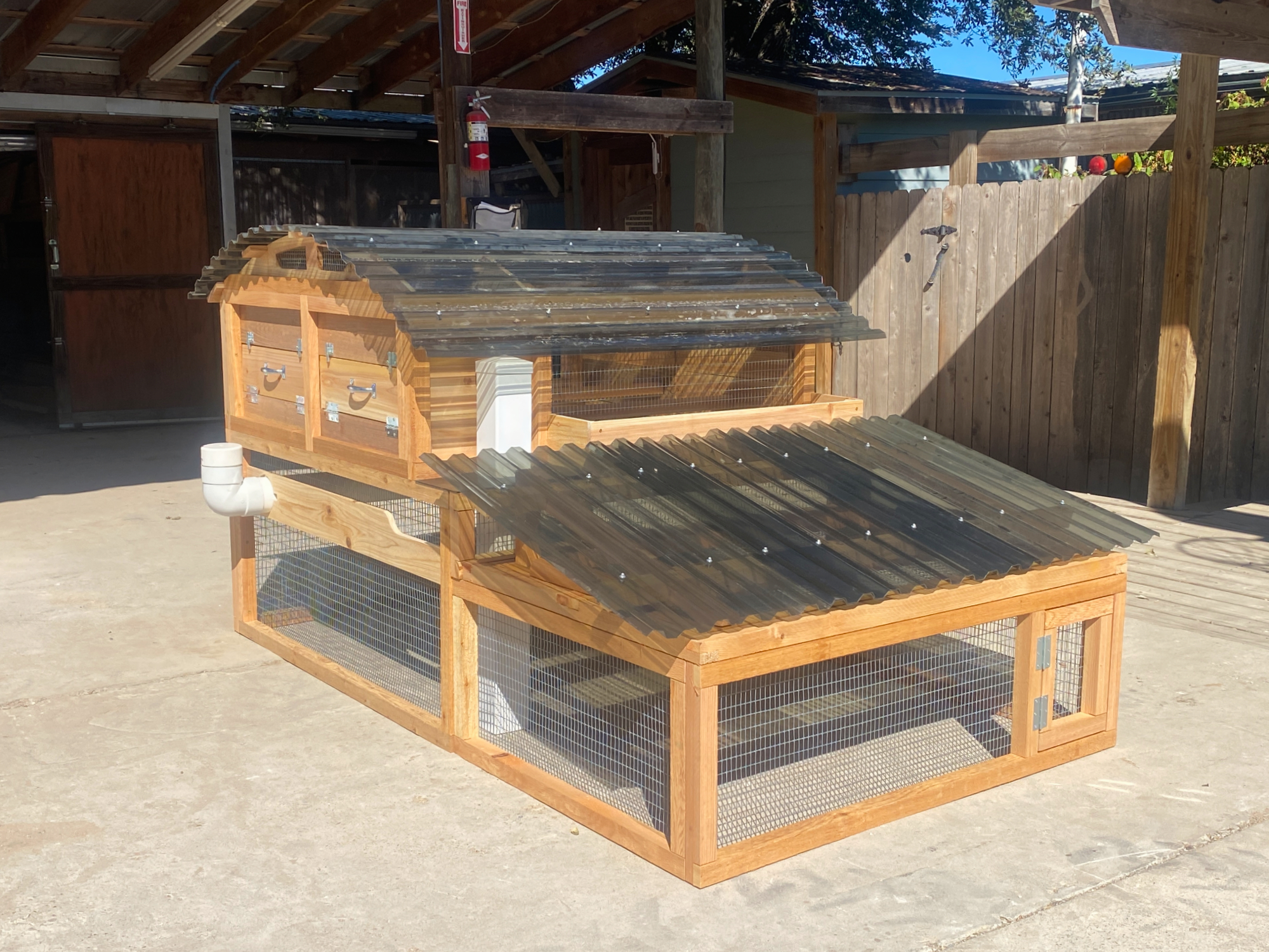 Backyard Chicken Coop Model 2