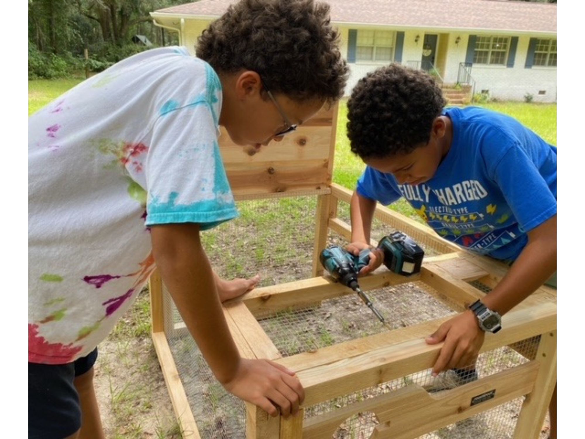 Customer Assembly of Starter Chicken Coop