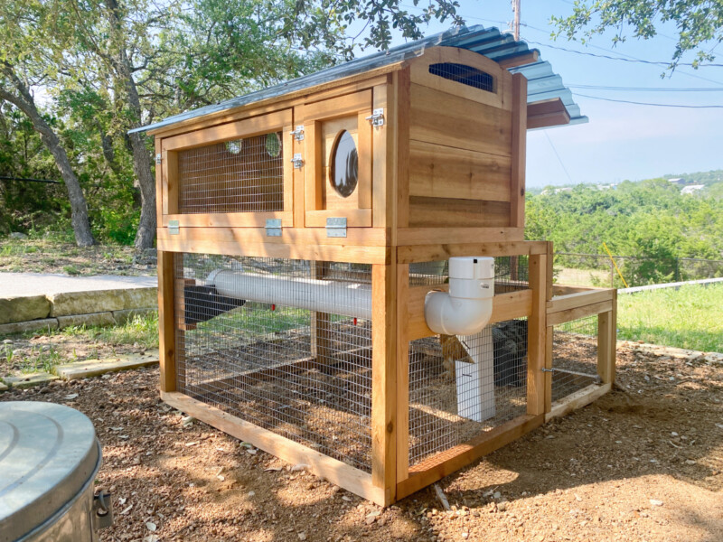 Starter XL Chicken Coop Keep Up To 4 Hens Roost & Root USA