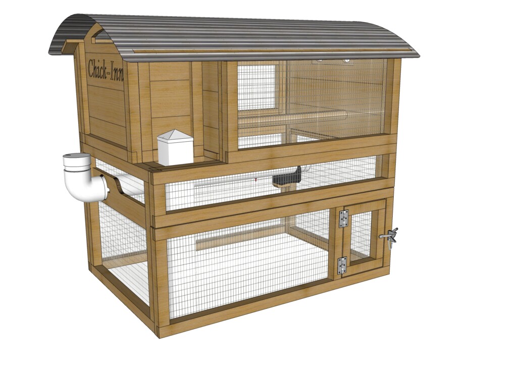 Starter Chicken Coop - Keep Up To 4 Hens - Roost & Root USA