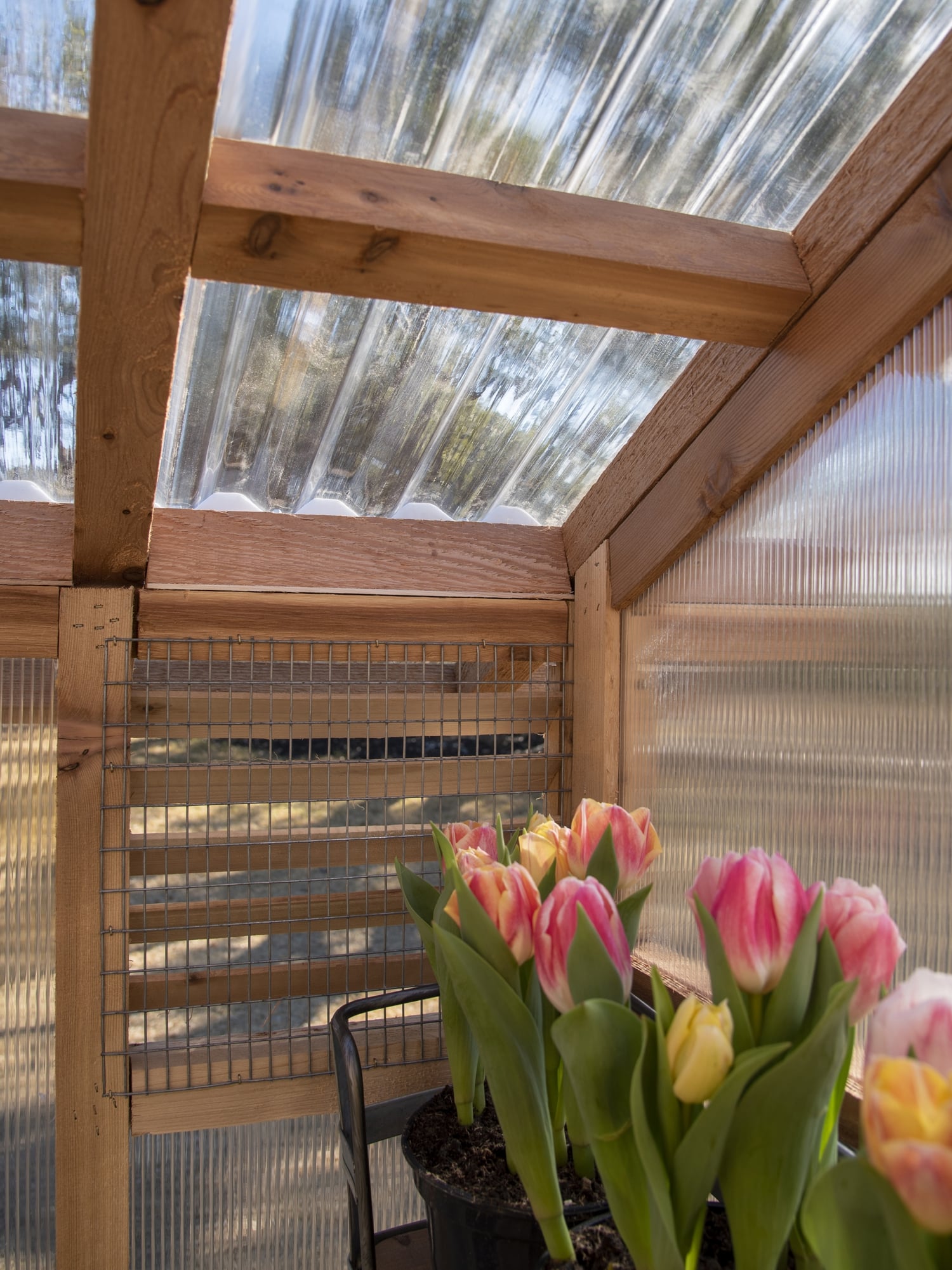 Slant-Roof-Greenhouse-ventilation-window-detail