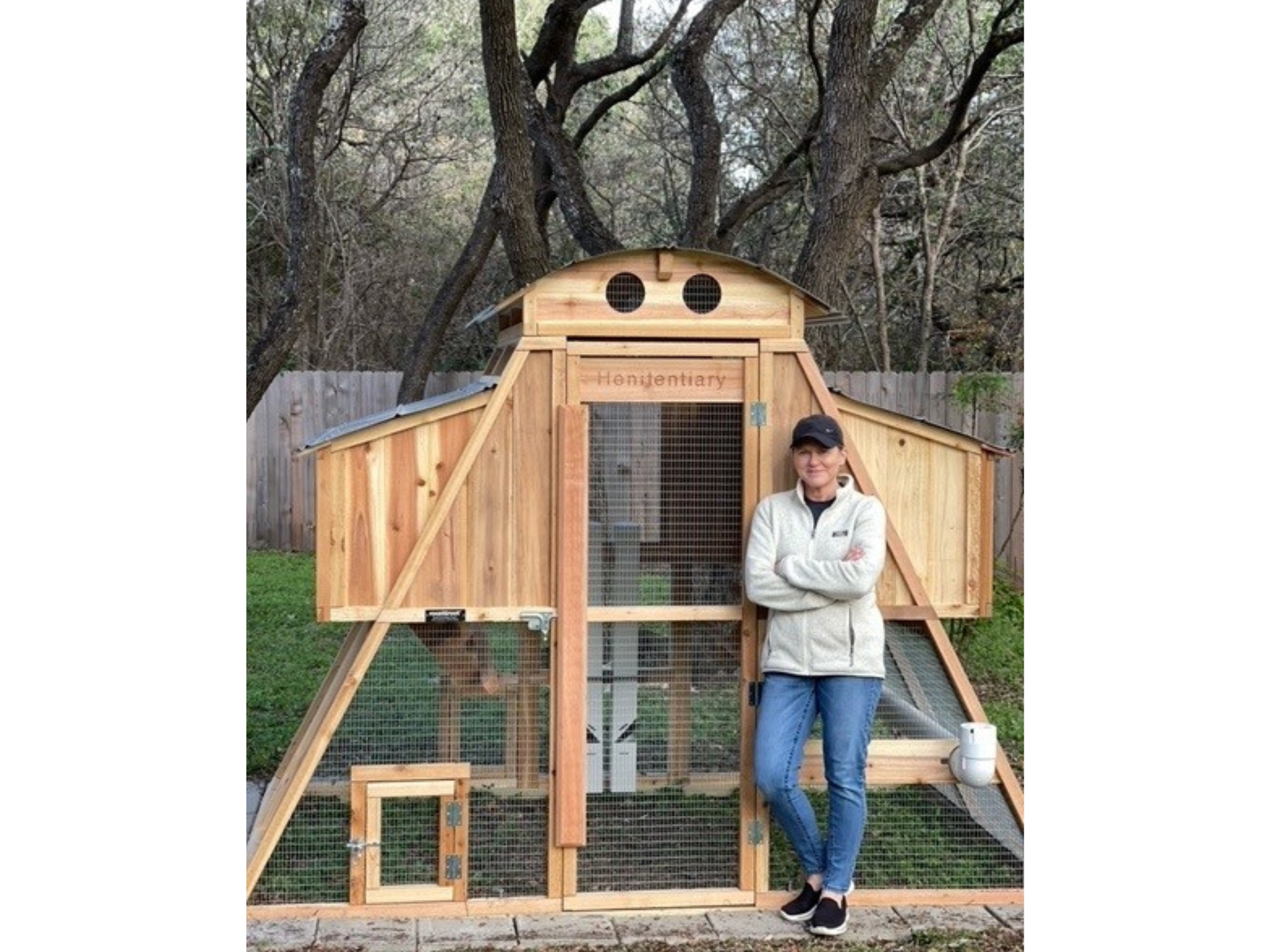 Loft Chicken Coop Customer Photo