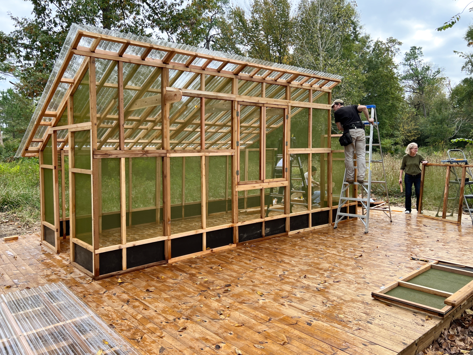 Roost-Root-XL-Slant-Roof-Greenhouse-Assembly