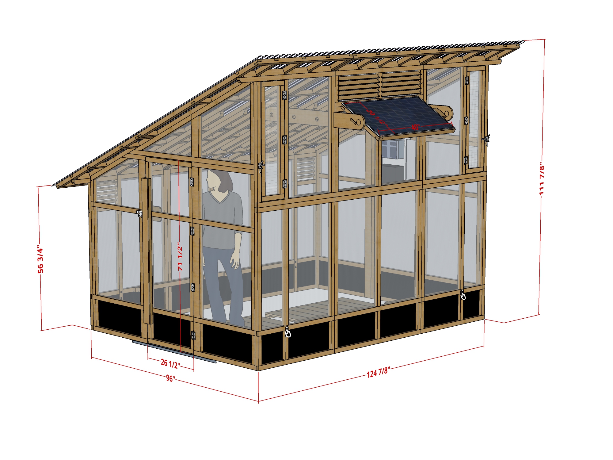 Greenhouse Design Specification Drawing