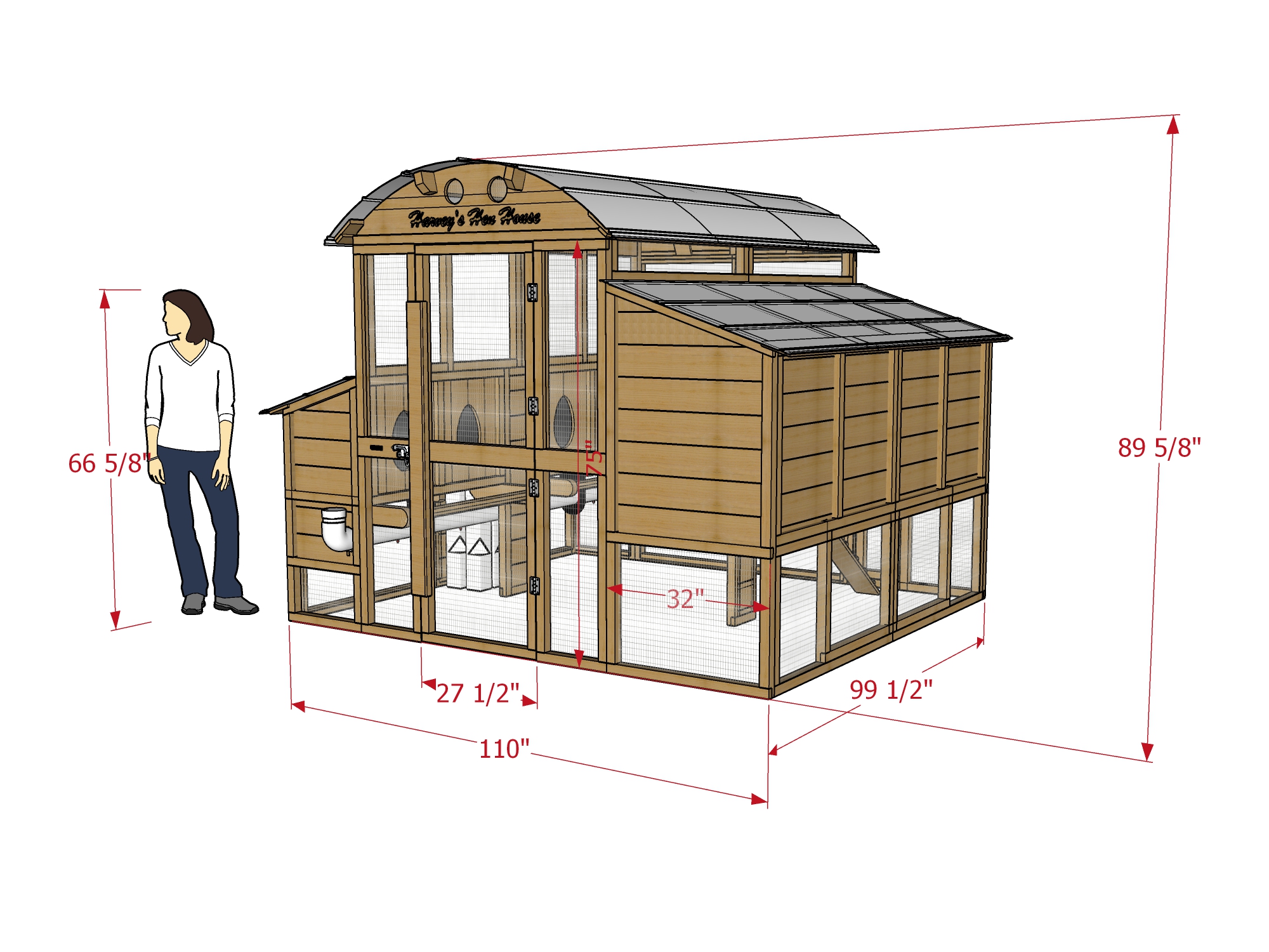 Round-Top-Walk-In-Chicken-Coop-Dimension-Drawing