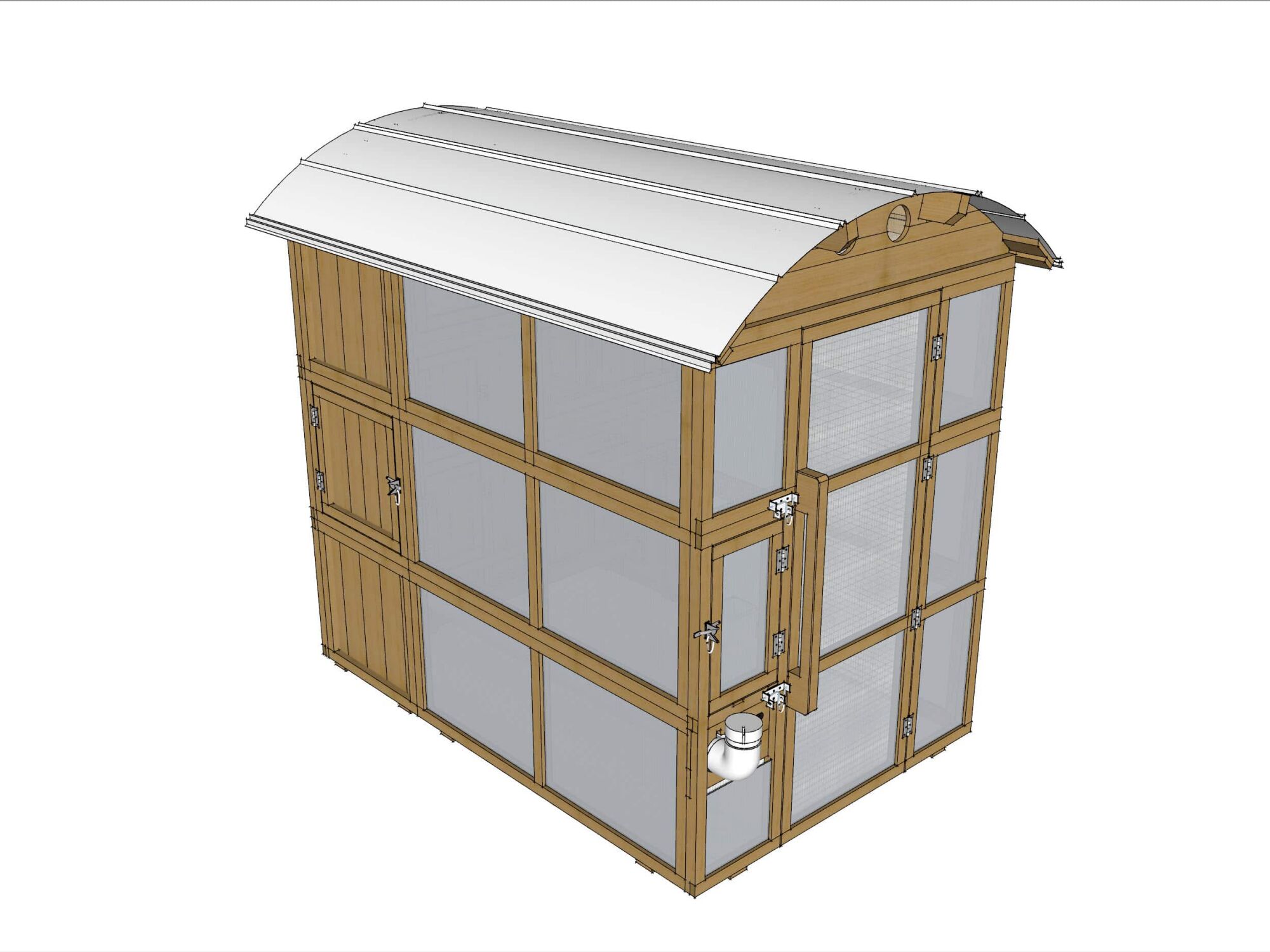 Stand-Up XL Coop Storm Panel Set