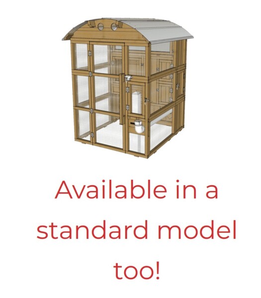 Stand-Up Chicken Coop CAD Drawing