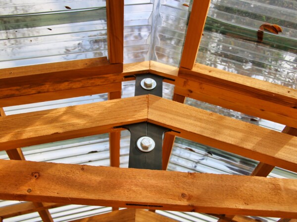 Heritage Chicken Coop Roof Truss Detail