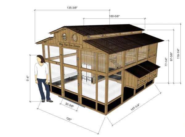 Heritage Model 12 Chicken Coop