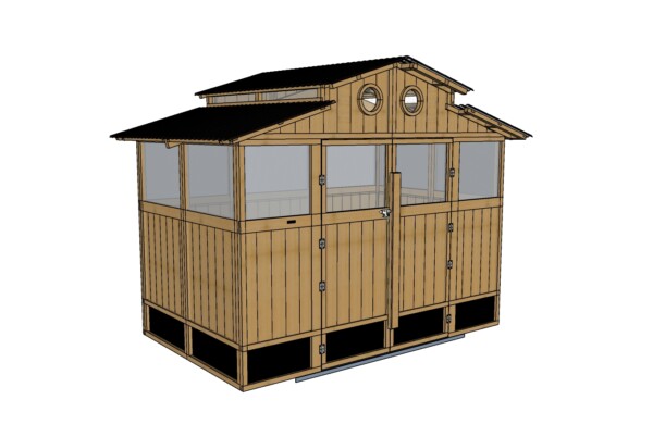 Heritage Cedar Backyard Storage Shed - Model 60