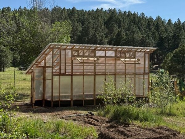 Customer Owned XL Slant Roof Greenhouse