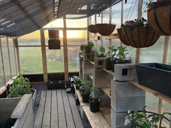 Customer Owned XL Slant Roof Greenhouse