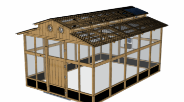 Heritage Cedar Greenhouse Model 150