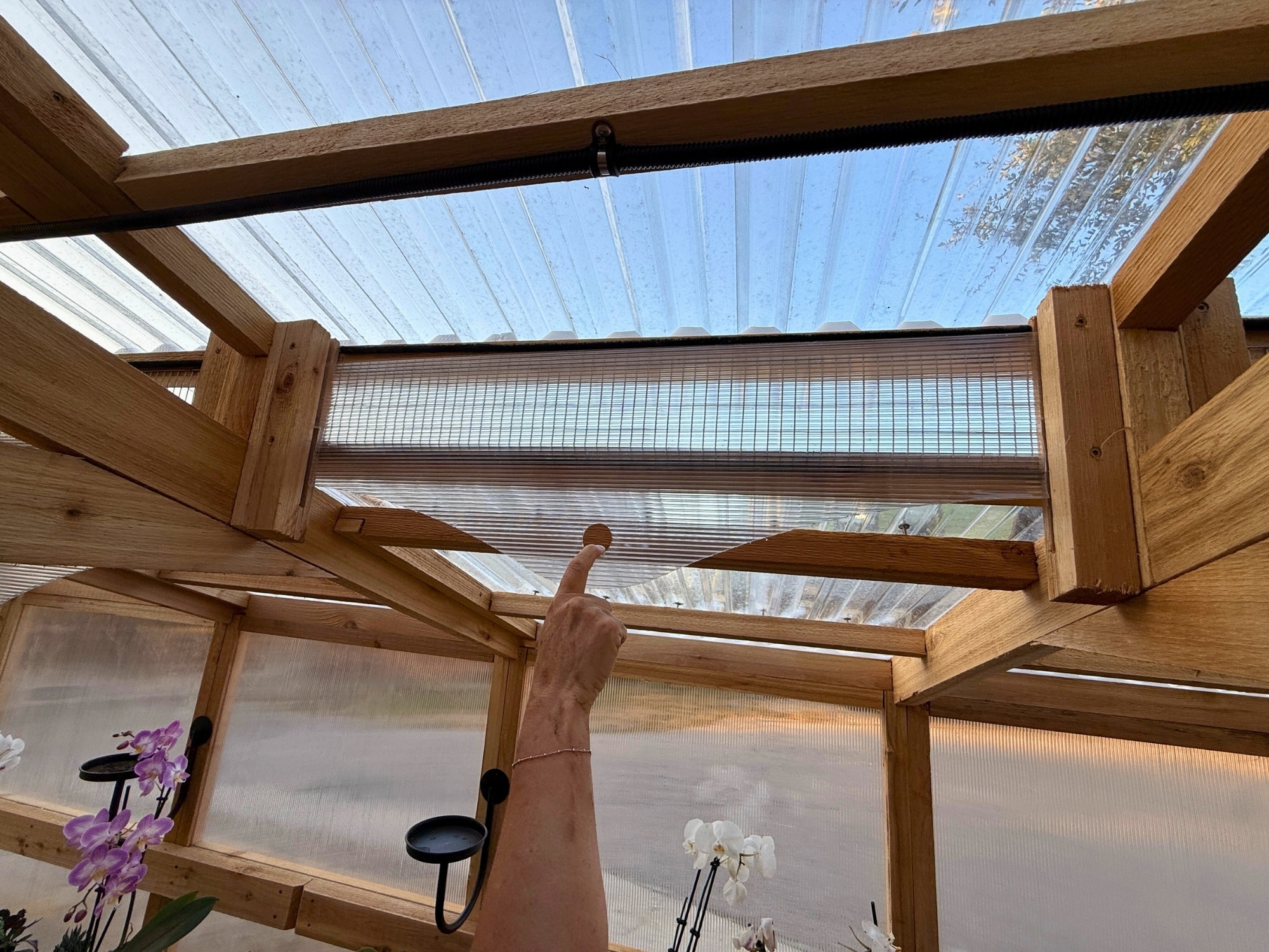 Built in Ventilation - Heritage Greenhouse