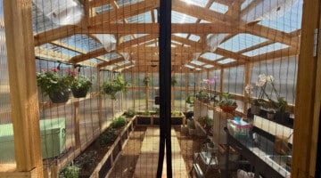 Door View - Heritage Greenhouse Model 150