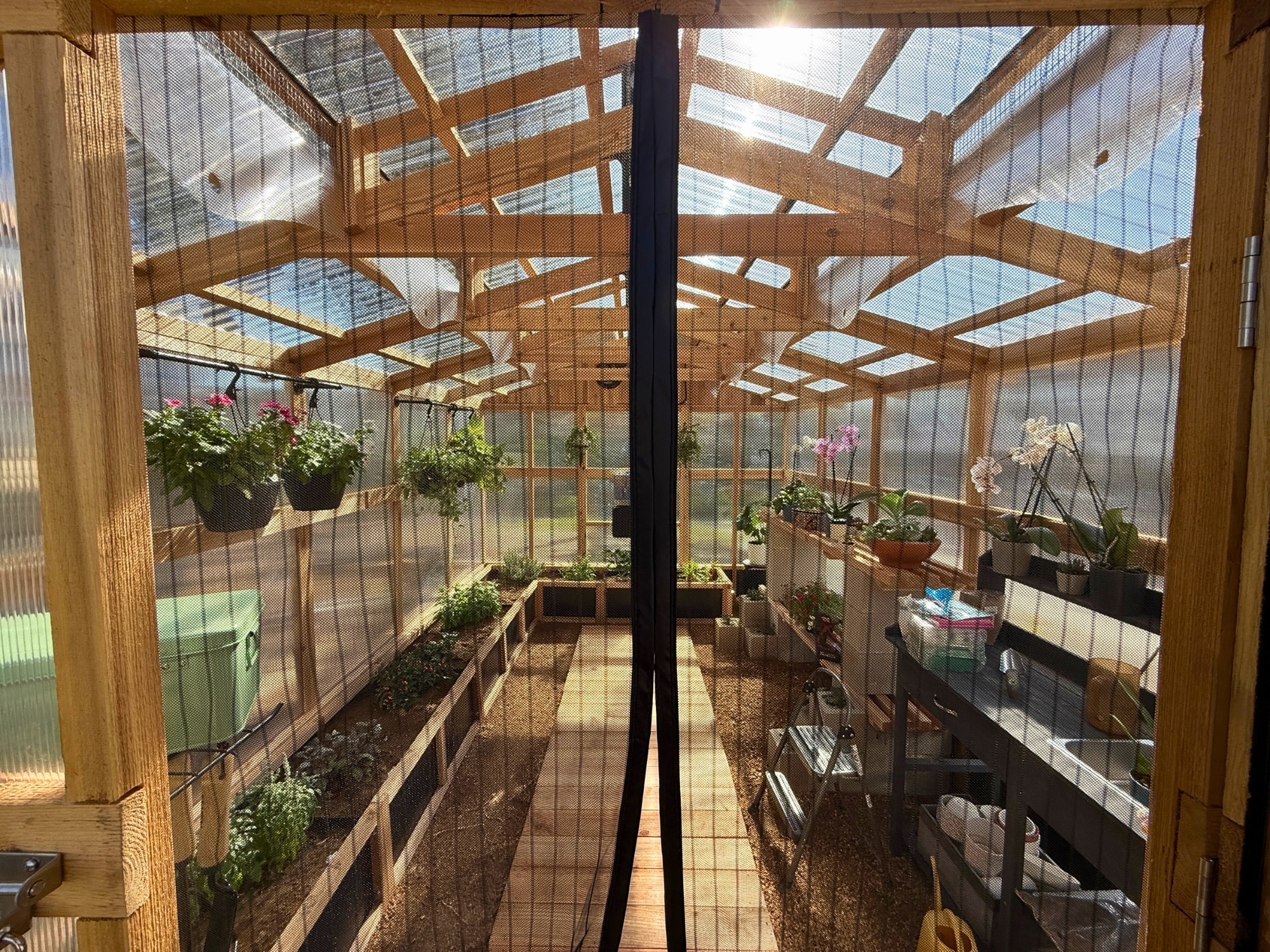 Door View - Heritage Greenhouse Model 150