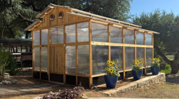 Front Right View - Heritage Greenhouse Model 150