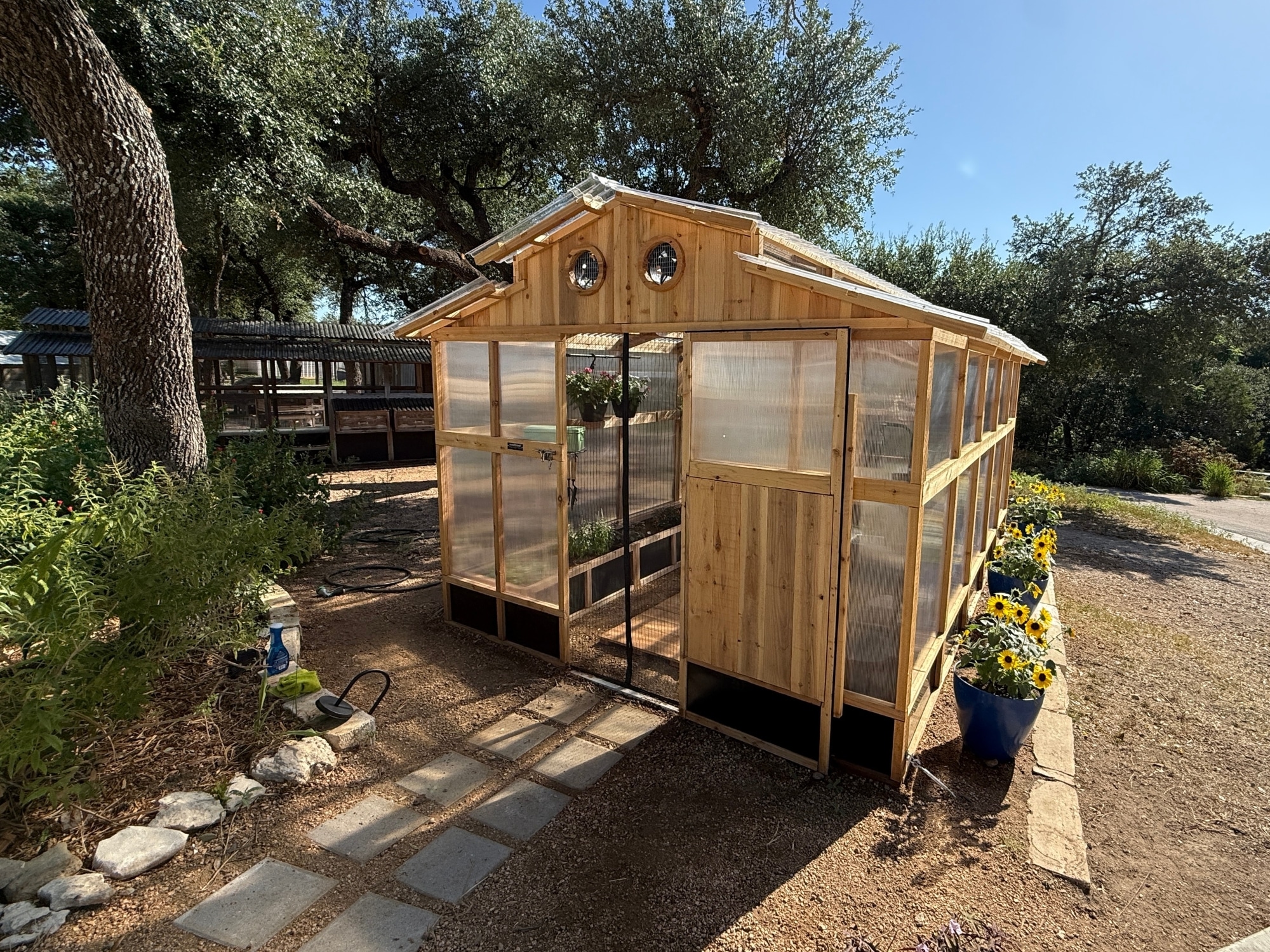 Front View - Heritage Greenhouse Model 150