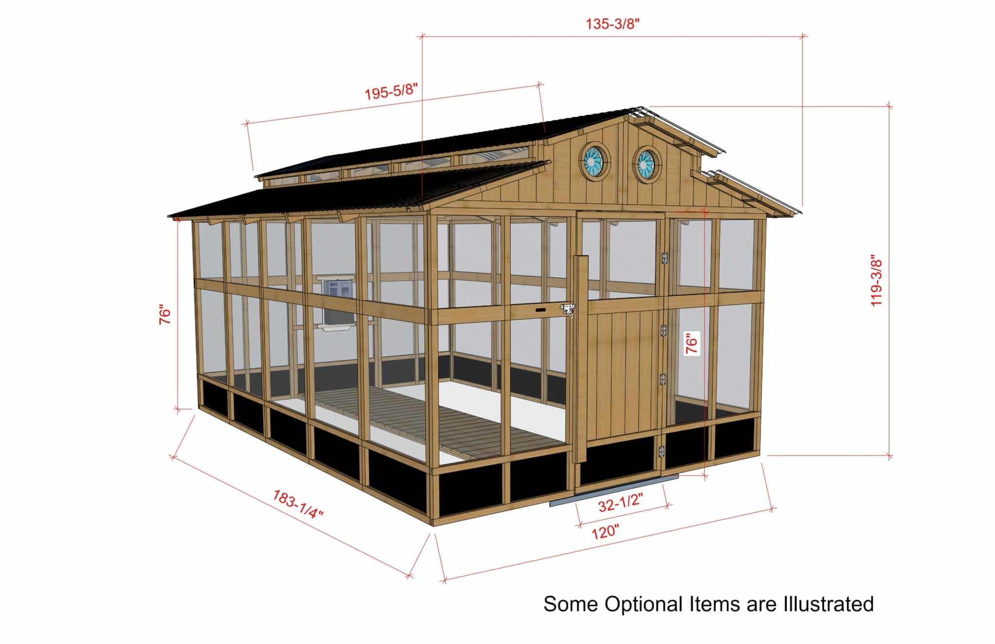 Heritage Greenhouse Model 150 Dimensions Specifications