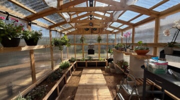 Inside View - Heritage Greenhouse Model 150