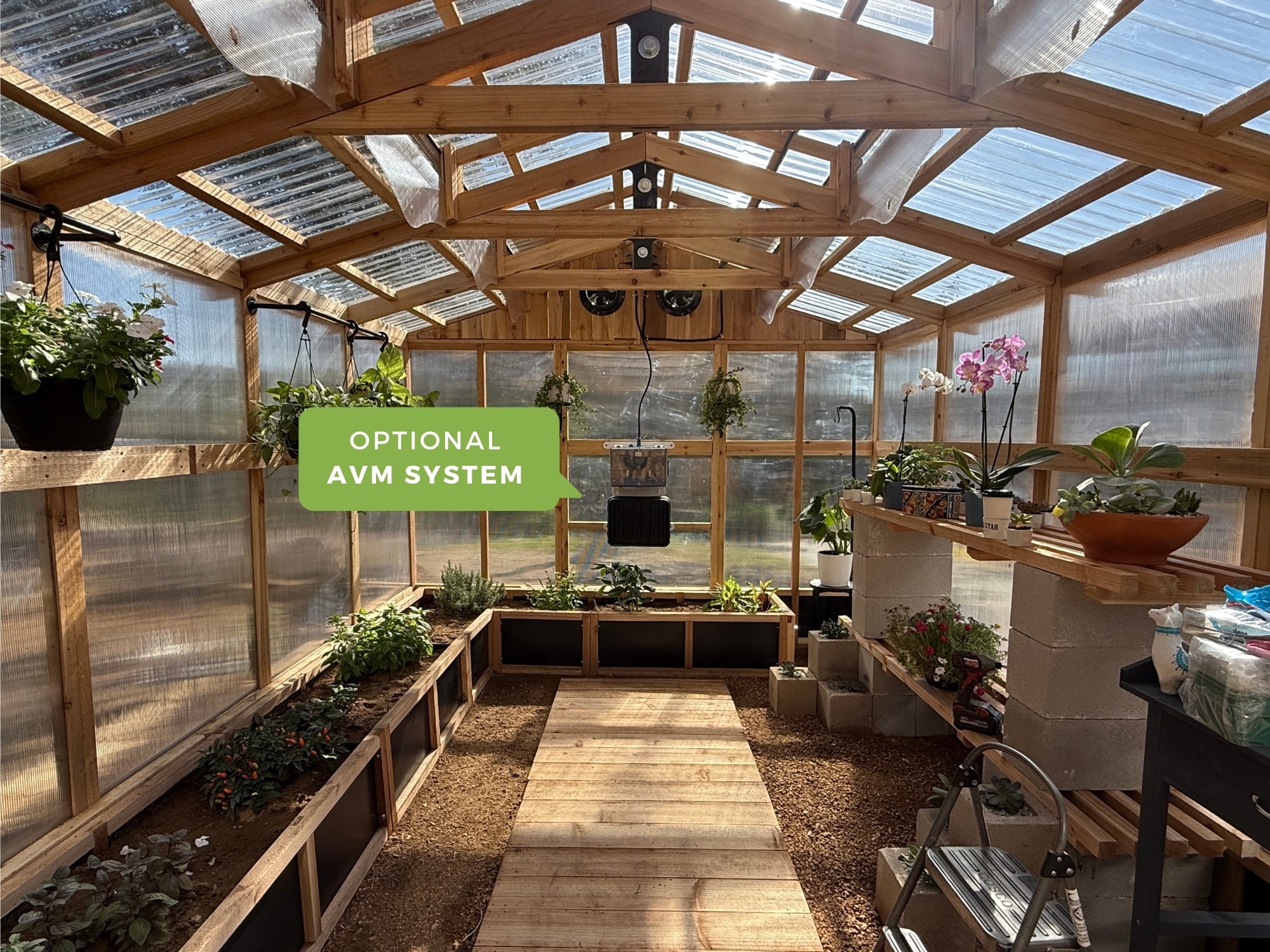 Optional Accessories 2 - Heritage Greenhouse Model 150