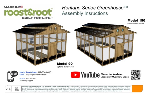Heritage Greenhouse Assembly