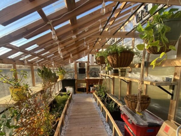 XL Slant Roof Greenhouse