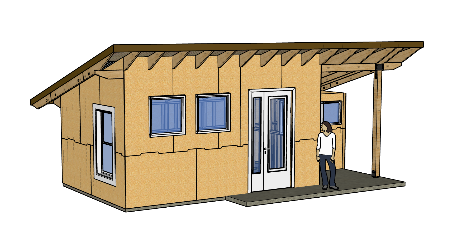 Abode ADU™ Bedroom EX dried in